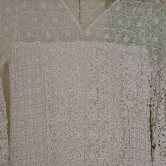 Nordstrom White Lace Dress. Size XS. - Picture 3 of 5